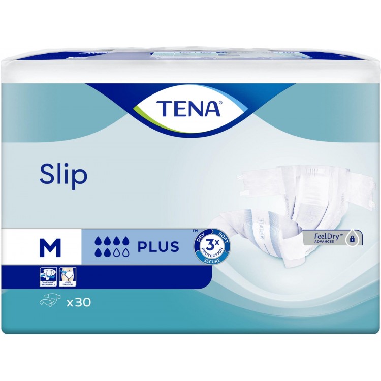 Tena / Подгузники для взрослых Slip Plus 30 - M