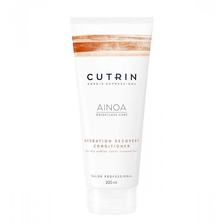 Увлажняющий кондиционер для волос Cutrin Ainoa Hydration Recovery Conditioner, 200 мл