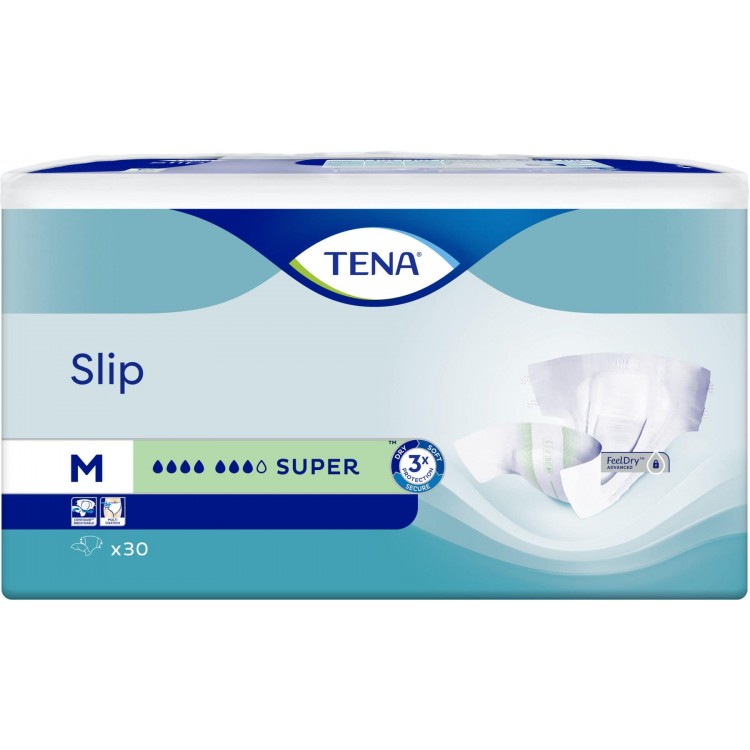 Tena / Подгузники для взрослых Slip Super 30 - M