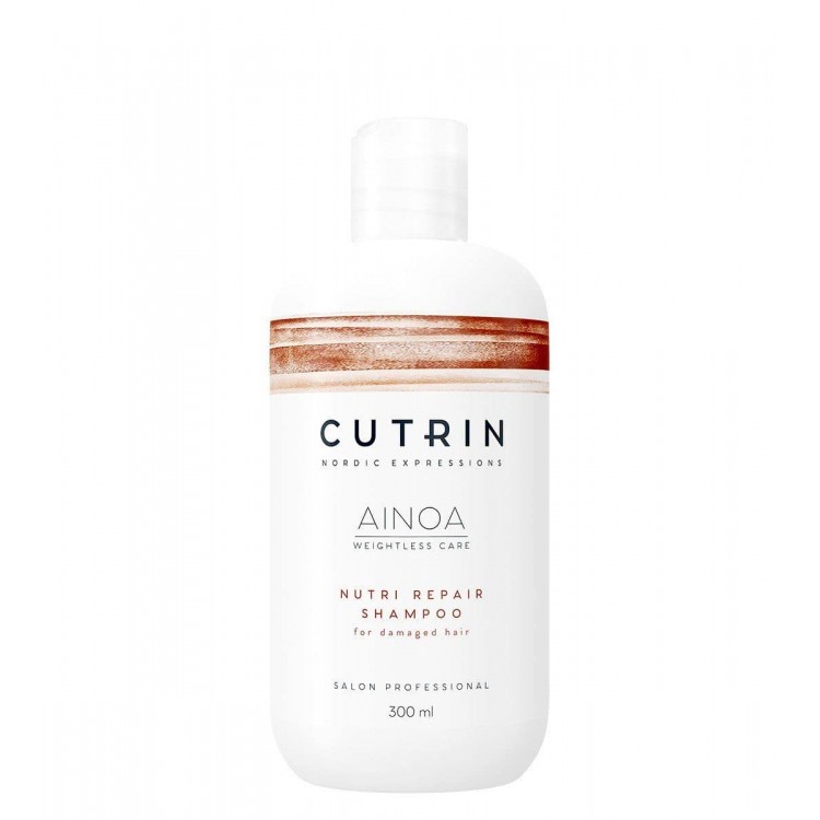 Восстанавливающий шампунь для волос Cutrin Ainoa Nutri Repair Shampoo, 300 мл