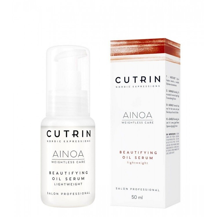 Масло для красоты и здоровья волос Cutrin Ainoa Beautifying Oil Serum, 50 мл