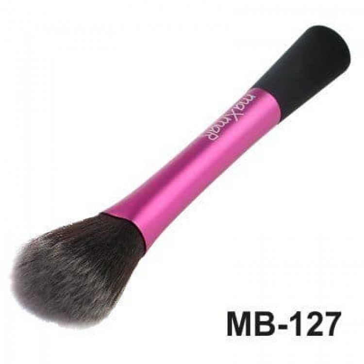 maXmaR MB-127 Кисть для тональной основы, пудры, румян, бронзера