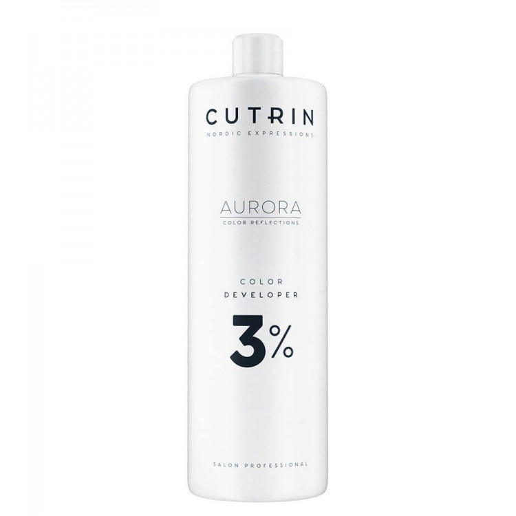 Окислювач3% для барвника Cutrin Aurora Color Develope , 1000 мл