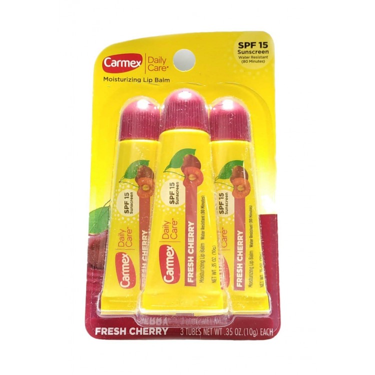 Набір бальзамів для губ Carmex Daily Care Moisturizing Lip Balm, 3 шт