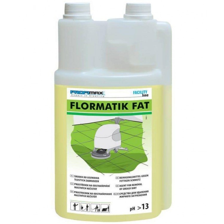 LAKMA FLORMATIK FAT засіб для видалення жирних забруднень, 1л