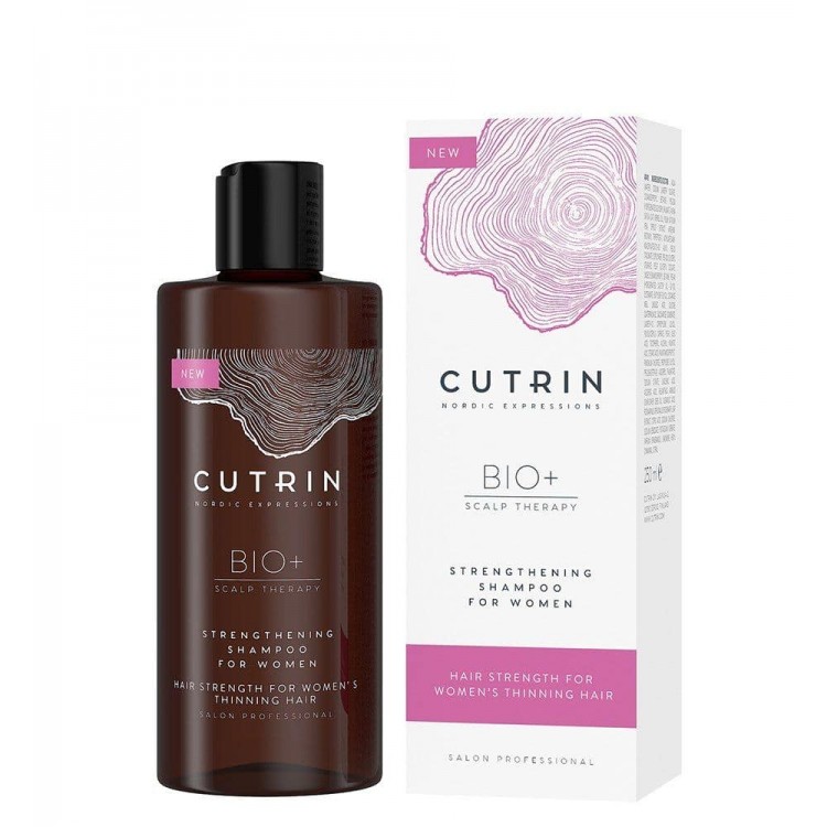Зміцнюючий шампунь проти випадіння волосся Cutrin Bio + Strengthening Shampoo, 250 мл