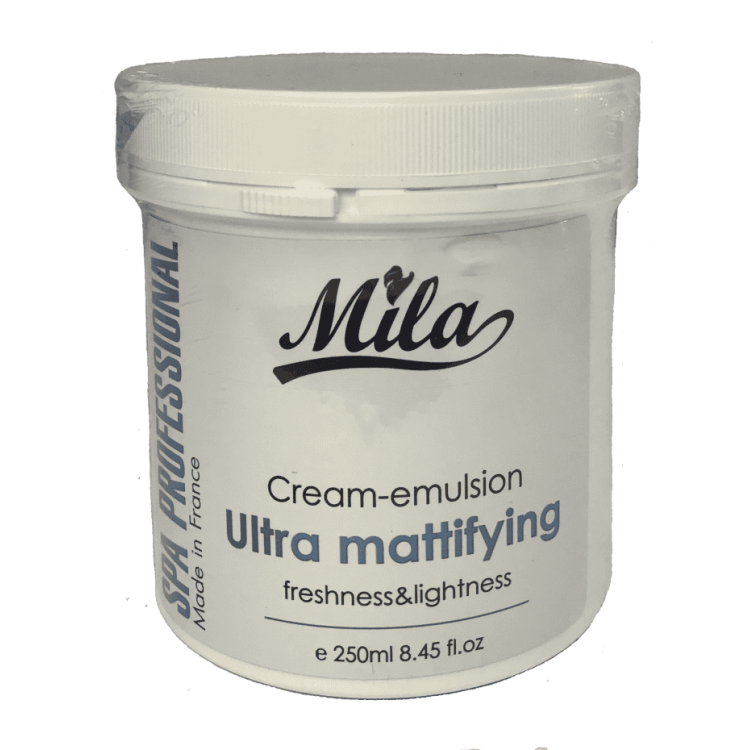 Крем-эмульсия для лица ультраматирующая Mila, 250 мл