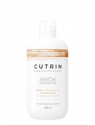 Зміцнюючий шампунь для волосся Cutrin Ainoa Body Vitality Shampoo, 300 мл