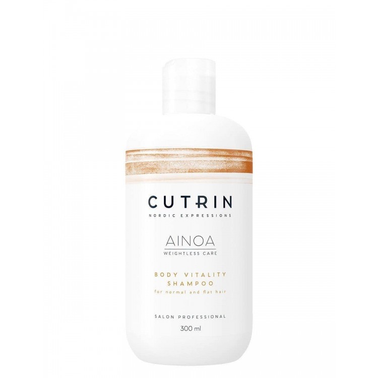 Зміцнюючий шампунь для волосся Cutrin Ainoa Body Vitality Shampoo, 300 мл