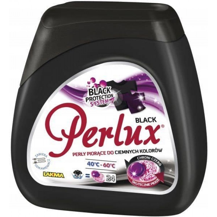 LAKMA капсули для прання PERLUX SUPER COMPACT BLACK  1уп/24шт