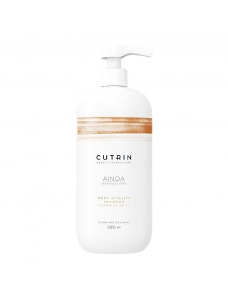 Укрепляющий шампунь для волос Cutrin Ainoa Body Vitality Shampoo, 1000 мл