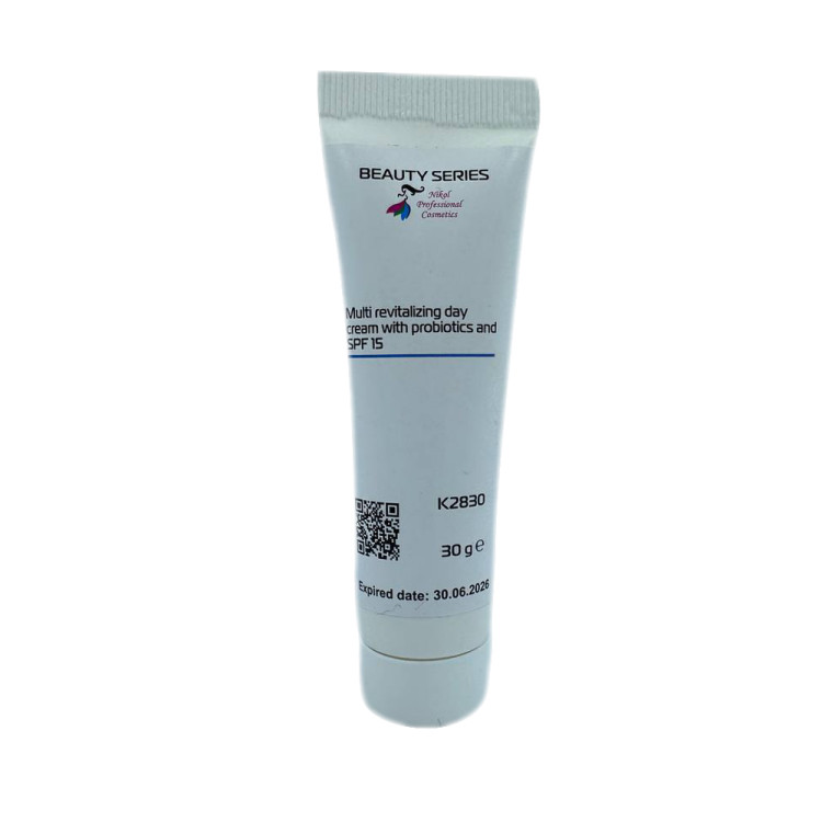 Мультивосстанавливающий крем для лица с пробиотиками и SPF 15 30 г