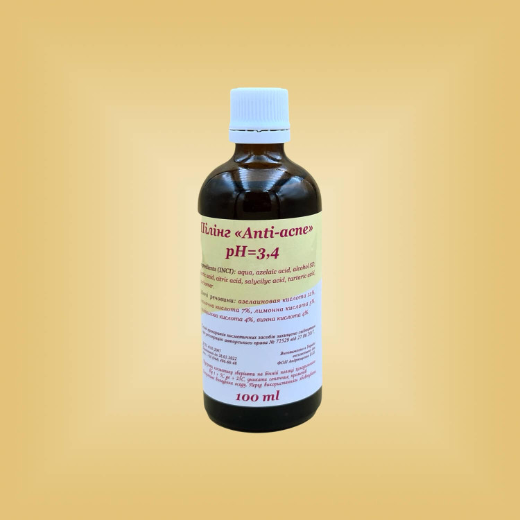 Пилинг Anti-acne рН 3,4 100 г