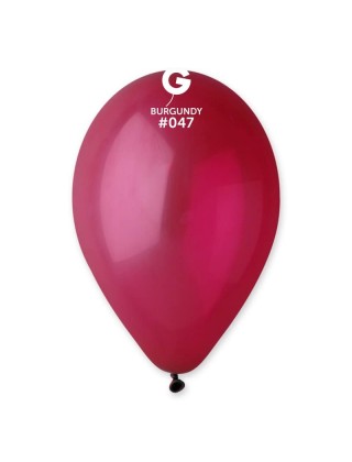 12" пастель 47 бургунд (G110)