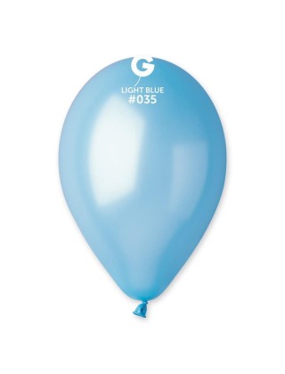 12" металлик 35 светло голубой (GM110)