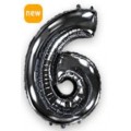 Цифра 6 Flexmetal ЧЕРНАЯ (901766 N)
