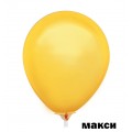  Кулька латексна G90/ 10" пастель 02 жовтий 1уп/500шт. МАКСІ