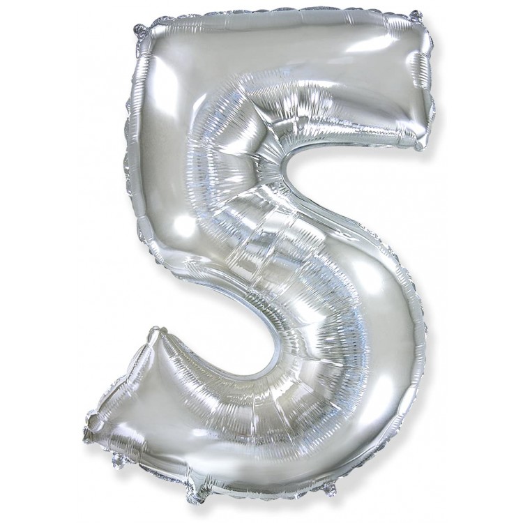 Цифра 5 Flexmetal 32 СЕРЕБРО (901815 Р)
