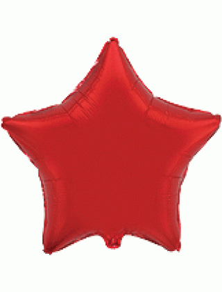 4" звезда-микро б/м красная 303500 R фольга