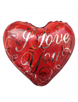 Китай Сердце 18" I Love you шарик фольгированный