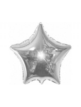 32" звезда б/м серебряная 306500 Р фольга
