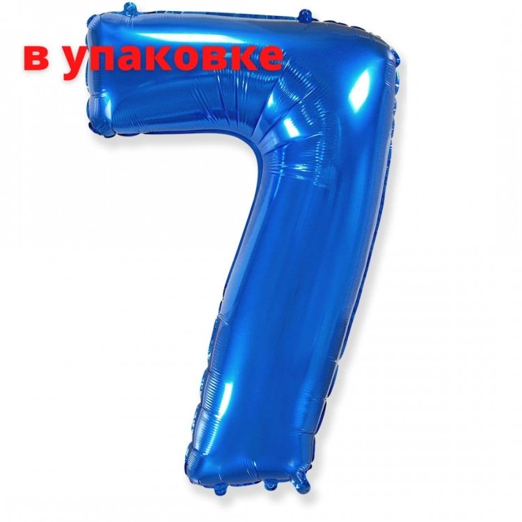 В упаковке Цифра 7 Flexmetal СИНЯЯ ( B901767A )
