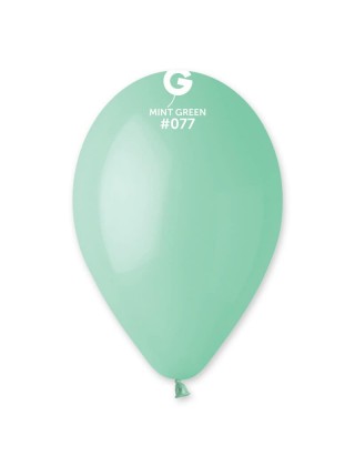 Кулька латексна G90/10" (26cm) пастель 77 м'ята  1уп/100шт