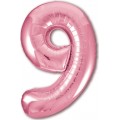 Цифра 9 Slim Agura Фламінго (102 см / 40') 755433