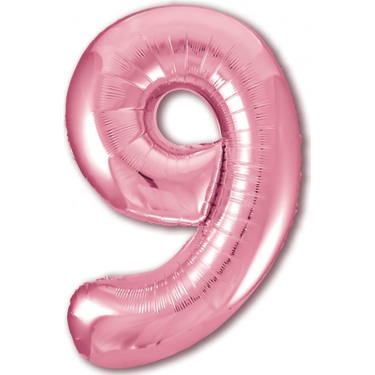 Цифра 9 Slim Agura Фламинго (102 см/40) 755433