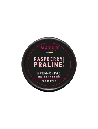 Скраб для лица Mayur Raspberry Praline Cream Scrub Малиновое пралине 50 мл (4820230953268)