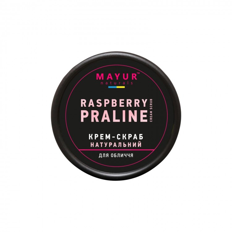 Скраб для лица Mayur Raspberry Praline Cream Scrub Малиновое пралине 50 мл (4820230953268)