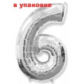 В упаковке Цифра 6 Flexmetal СЕРЕБРО (B901766P)