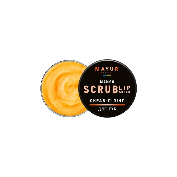 Скраб для губ Mayur Mango Lip Sugar Scrub Манговый десерт 15 г (4820230953251)