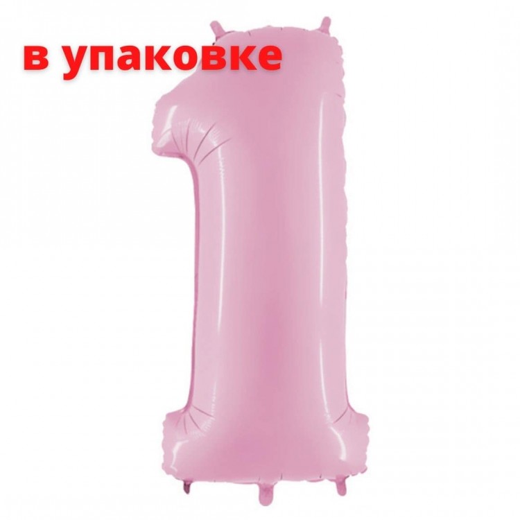 В упаковке Цифра 1 Flexmetal ПАСТЕЛЬ РОЖЕВАЯ ( B901761RS )