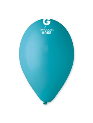 Шарик латексный G90/10" (26cm) пастель 068 темная бирюза 1уп/100шт