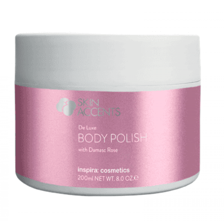 Люкс скраб для тела с экстрактом Дамасской розы/De-Luxe body polish 200ml
