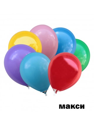 асорті 12" пастель (G 110) (500 шт в уп.) МАКСІ