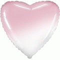 18" сердце б/м розовый градиент 201500BGRS фольга