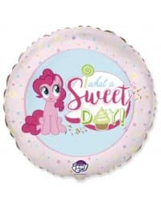 401589 круг 18* с рисунком Пенки Пай My Little Pony,