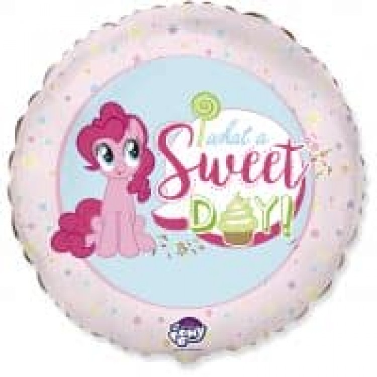 401589 круг 18* с рисунком Пенки Пай My Little Pony