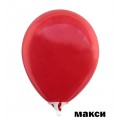Шарик латексный G90/10" (26cm) пастель 45 красный (G90) 1уп/500шт МАКСИ
