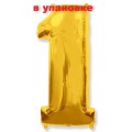 В упаковці Цифра 1 Flexmetal ЗОЛОТО (B901761O)