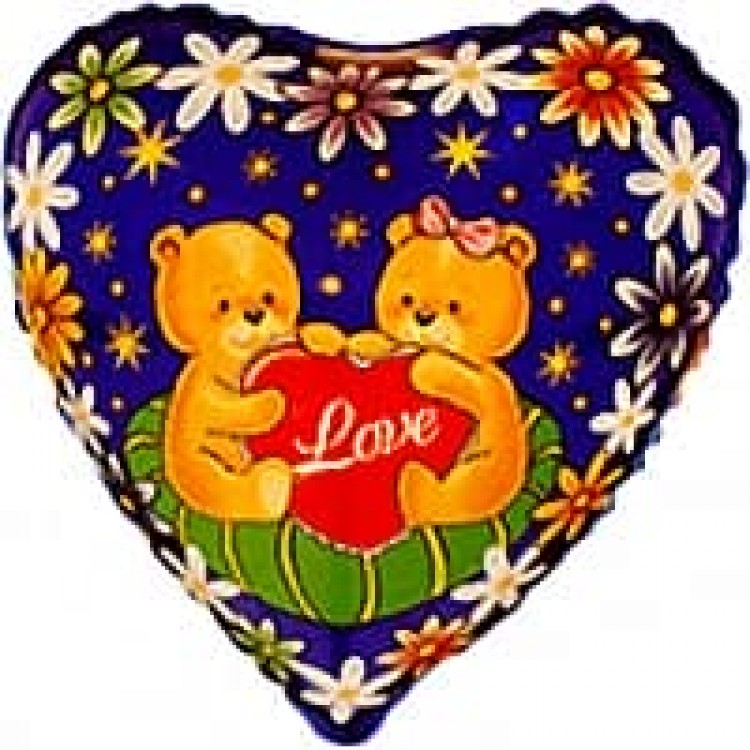 201557 Серце 18 Ведмежата з сердечком