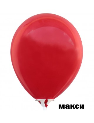 12" пастель 45 красный (G110) (500 шт в уп.) МАКСИ