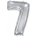 Цифра 7 Flexmetal 32" СЕРЕБРО (901817 Р)