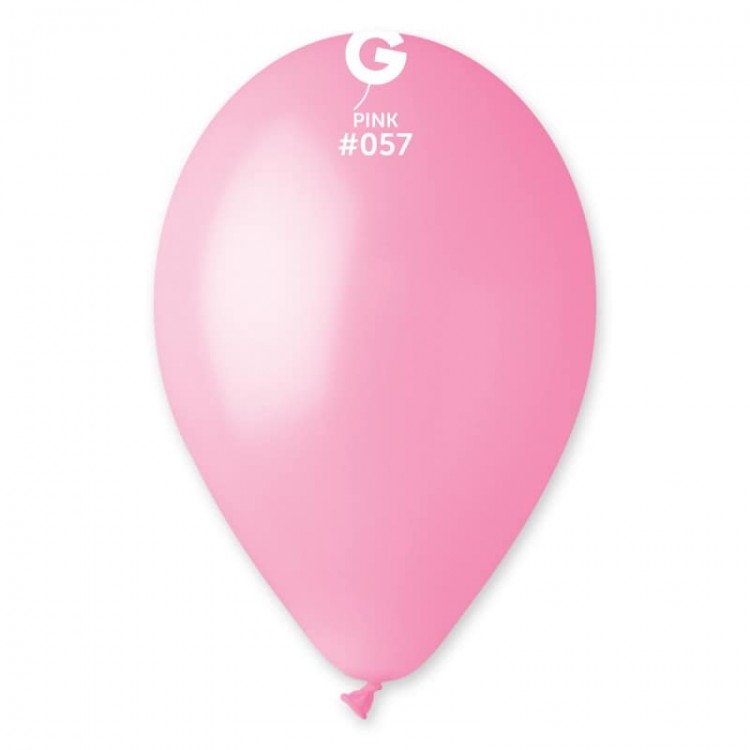 Кулька латексна G90/10" (26cm) пастель 057 світло-рожевий 1шт