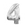 Цифра 4 Flexmetal СЕРЕБРО (901764 Р)
