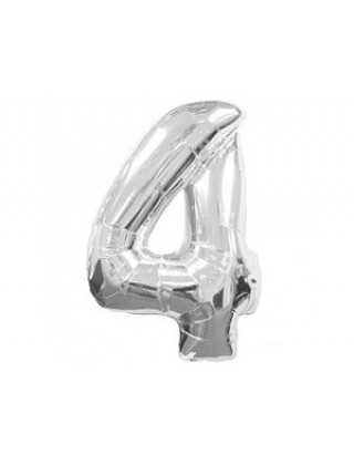 Цифра 4 Flexmetal СЕРЕБРО (901764 Р)