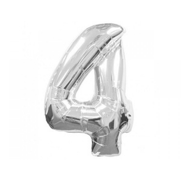 Цифра 4 Flexmetal СЕРЕБРО (901764 Р)