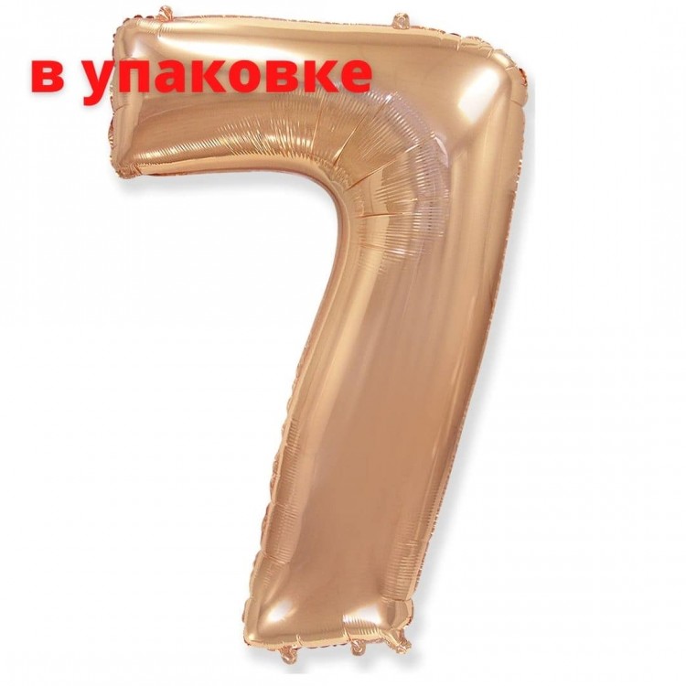 В упаковке Цифра 7 Flexmetal РОЖЕВОЕ-ЗОЛОТО (B901767RG)